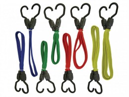 Faithfull Flat Bungee Cord Set of 8 £19.49